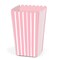 Big Dot of Happiness Pink Stripes - Simple Party Favor Popcorn Treat Boxes - Set of 12
